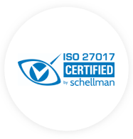 ISO 27017 certification badge