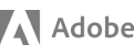 OT-logo-adobe-grayscale Adobe logo in grayscale
