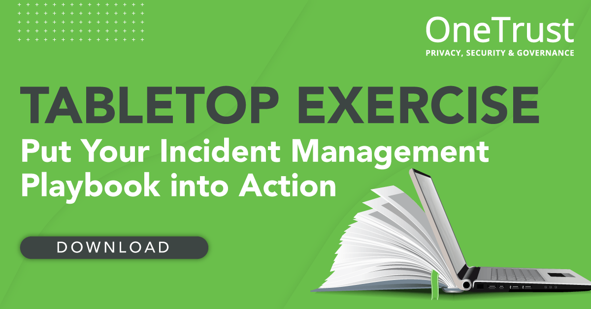 Incident Management Tabletop Exercise Resources